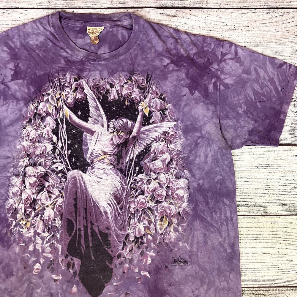 Vintage 2001 The Mountain Fairy Logo Tie Dye T-shirt